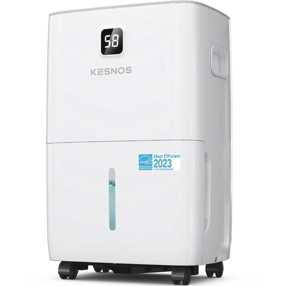 Deshumidificador Kesnos 80 pintas/día Energy Star de 5.500 metros cuadrados Pies