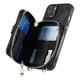 thumbnail image 2 of Funda Tipo Cartera con Correa Cruzada para iPhone 14 Protección Contra Golpes Negro, 2 of 6