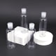 thumbnail image 5 of Juego de 4 botellas de viaje de plástico transparente de 100 ml para artículos de tocador, a prueba de fugas, para cosméticos, rellenables, vacías, para champú, loción, líquido, 5 of 7