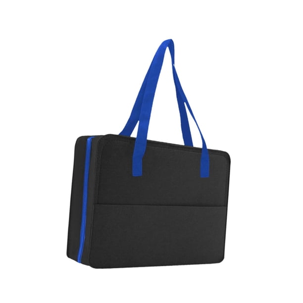 Organizador de Autos de Juguete Bolso para Guardar Mini Carros Caja de Exhibición Portátil con Separadores Elásticos Apto para Niños Adultos Coleccion negro