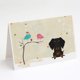 thumbnail image 1 of Tarjetas Caroline's Treasures BB2599GCA7P Perro 8 piezas (tamaño A7, 12.7 × 17.8 cm), 1 of 3