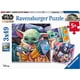 thumbnail image 1 of Puzzle Ravensburger Star Wars Mandalorian Grogu 3x49 piezas, 1 of 3