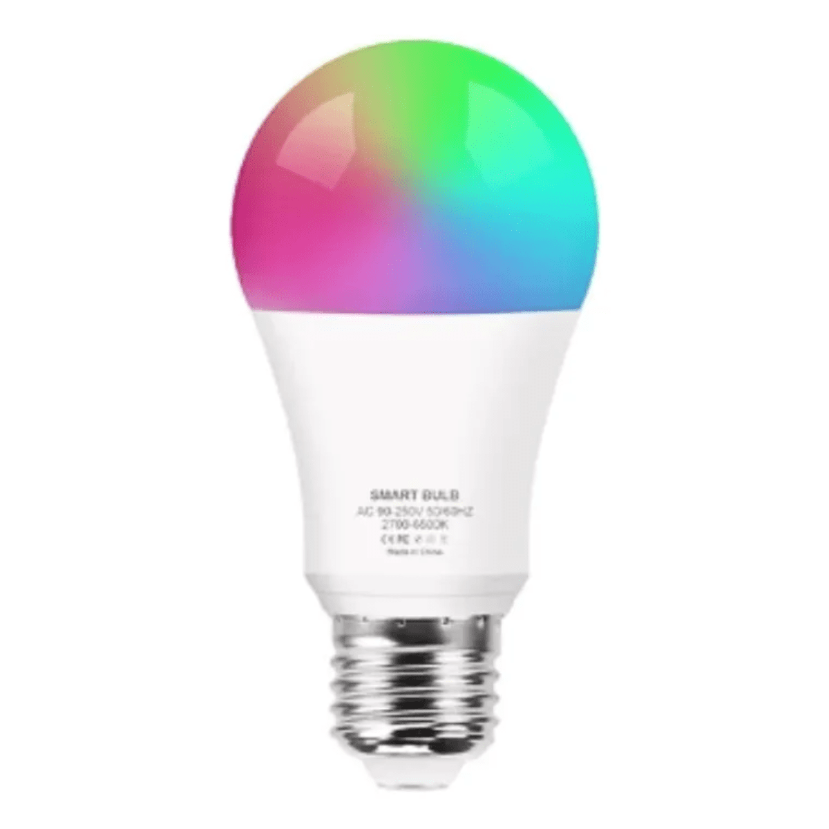 Genérico - Ampolleta Inteligente Multicolor Led Wifi App 9w E27
