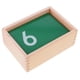 thumbnail image 1 of Madera Montessori Material De Matemáticas 0-9 Tableros De Números De Arena Juguete Para Ni?os Regalo, 1 of 3