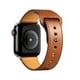 thumbnail image 4 of Correa Elegante Cuero para Apple Watch Café 38mm 40mm 41mm, 4 of 4