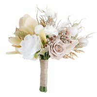 Magideal - Ramo De Boda Para Novia, Flores Artificiales, Damas De Honor, Ramo De Novia Para El Día De San Valentín, Fiesta, Bodas, Centros De Mesa, Decoración