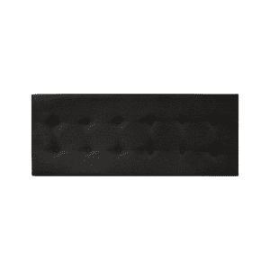 Importclick - Respaldo Elegante King Capitone 180X60 Cm Gris Oscuro Felpa Botones