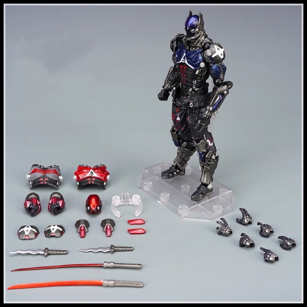 Unbranded - Set Figura De Acción Batman Caballero De Arkham Articulado Completo En Caja