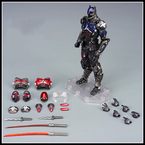 Unbranded - Set Figura De Acción Batman Caballero De Arkham Articulado Completo En Caja