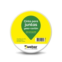 Weber - Cinta Fibra De Vidrio Para Juntura Yeso Cartón / Volcanita 48Mm X 45Mts