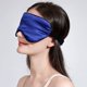 thumbnail image 5 of Antifaz para dormir de seda morera 100 % pura (paquete de 2) de 19 momme, de lujo, para hombres y mujeres, con protección solar eficaz y correa suave y ajustable (azul marino y rosa oscuro)., 5 of 7