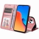 thumbnail image 3 of Funda Billetera para Xiaomi Redmi 12 5G con Porta Tarjetas y Soporte Ajustable Rosa, 3 of 5