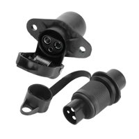 Ioensy - Conector De Remolque, Enchufe, Remolque Rv Para Maquinaria Agrícola, Enchufe Y Zócalo Automáticos