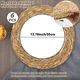 thumbnail image 2 of Set 6 individuales mantel fibra natural yute 35 CM redondos, 2 of 3