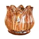 thumbnail image 3 of Portavelas De Cristal Tealight Portavelas Portavelas Para Fiesta En Casa Boda Tawny, 3 of 5