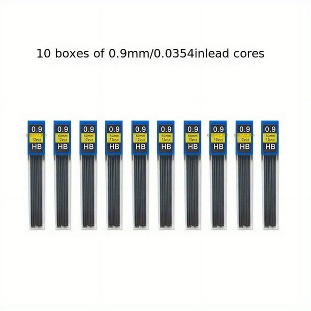 10pcs/lot 0.3mm-2.0mm Mechanical Pencil Lead Refill - Perfect for Art Drawing & Cute Stationery!