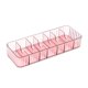thumbnail image 1 of Caja De Almacenamiento De Cables Para Suministros De Papelería, Cable Para Auriculares De Computadora, Rosa, 1 of 5