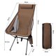 thumbnail image 1 of Silla plegable, nueva y mejorada, portátil para exteriores, para playa, 1 of 6