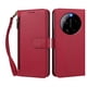 thumbnail image 3 of Funda con Billetera para [Xiaomi 17 Ultra] con Bolsillo Zipper y Tarjetero Rojo, 3 of 6