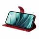 thumbnail image 2 of Funda Billetera para Xiaomi Redmi Note 14 5G con Porta Tarjetas y Soporte Ajustable Rojo, 2 of 5
