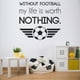 thumbnail image 2 of Decomural Without Football Sports WS-43026, 2 of 2