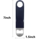 thumbnail image 2 of Paquete de 3 abridores de botellas planos de acero inoxidable de alta resistencia, sólidos y duraderos, de 18 cm (rojo, negro y azul)., 2 of 7