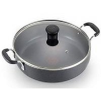 Sartén Diaria T-Fal B36282 Antiadherente Profunda 12 Pulgadas Negro