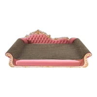 Magideal - Rascador Para Gatos, Sofá Cama, Tablero Rascador Para Gatos, Protector De Muebles Para El Hogar, Almohadilla Rascadora Para Gatos De Interior Que Jueg Rosa