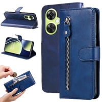 Gangxun - Funda Con Cremallera Para Oneplus Nord N30, Carcasa Cartera De Cuero Pu Con Soporte Y Tarjetero