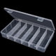 thumbnail image 4 of Caja de almacenamiento BagTeck de plástico transparente visible, paquete de 2 (20,9 x 10,9 x 3 cm), 4 of 7