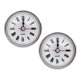 thumbnail image 1 of Uxcell Inserto de Reloj de Cuarzo de 2-1/2 Pulgadas (65mm), 2 Piezas Reloj Romano Ajuste 55mm/2.17 pulgadas, Tono Plateado, 1 of 6