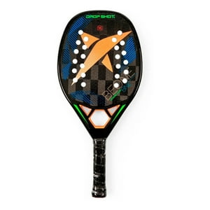 Raqueta De Tenis De Playa Drop Shot Legend 3.0 Bt Naranja Y Negra