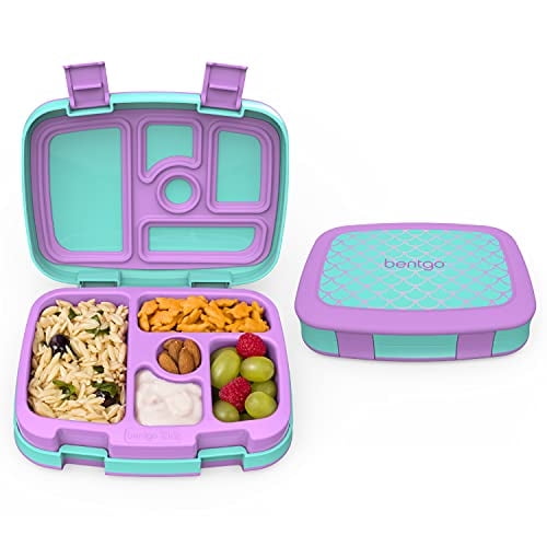 Bentgo Kids Prints (Mermaid Scales) - Lonchera para ninos de Bentgo Bentgo