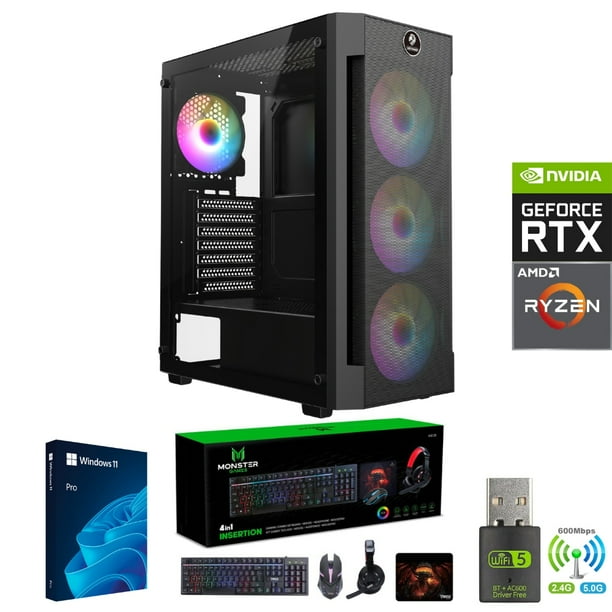 Pc Gamer Ryzen 5 5500 - 16GB RAM - RTX 4060 - 1TB - WIFI - OG195B