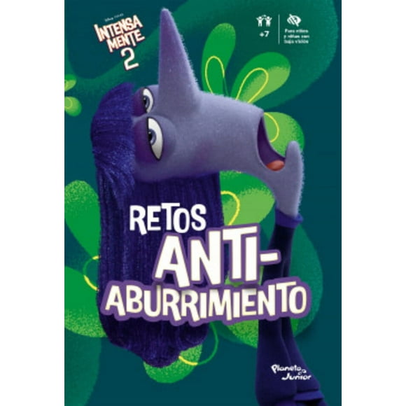 Libro Retos antiaburrimiento. Intensamente 2 - Disney