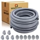 thumbnail image 1 of Kit de conductos herméticos Wocloer de 3/4 pulgadas y 100 pies con accesorios, 1 of 7