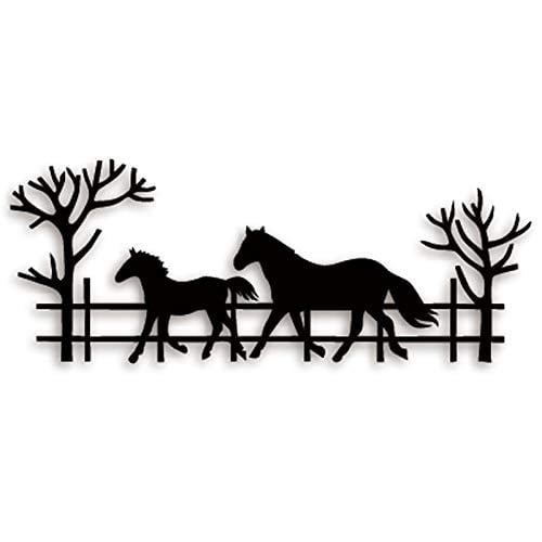Matrices de corte de metal para manualidades, diseño de caballo