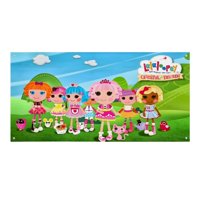 Desmarcar - Suministros De Fiesta Lalaloopsy Fondo Temático Pancarta Suministros De Decoración Para Fiesta De Cumpleaños, Decoración De Fondo De Fiesta Personalizado,150X90Cm