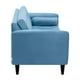 thumbnail image 5 of Sofa Retro 2c Felpa 00 Azul Petroleo, 5 of 6