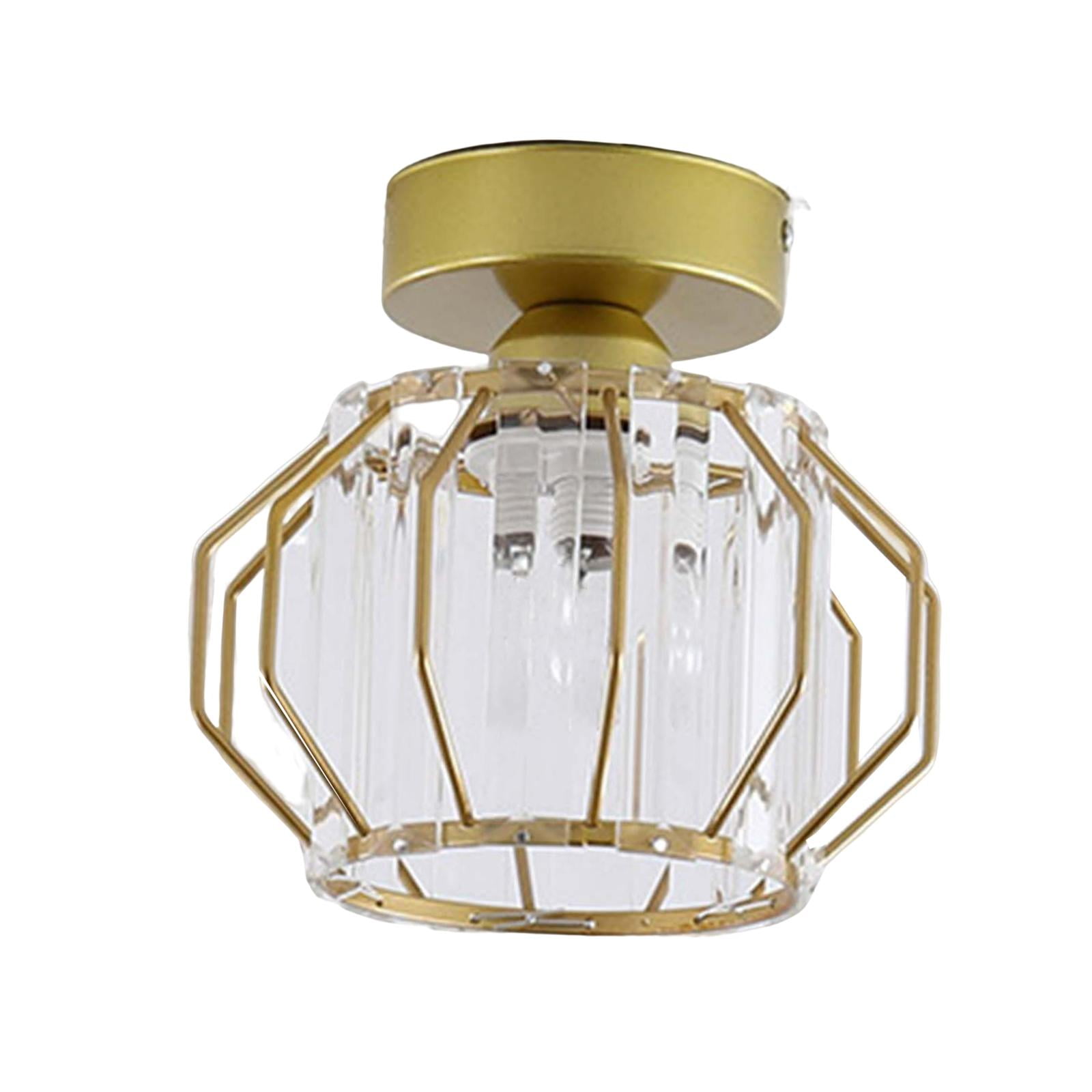 Magideal - Luz De Techo De Cristal De Estilo Nórdico, Luces Colgantes, Mini Candelabro Decorativo, Cubierta De Lámpara De Techo Para Cocina, Habitación, Balcón, C
