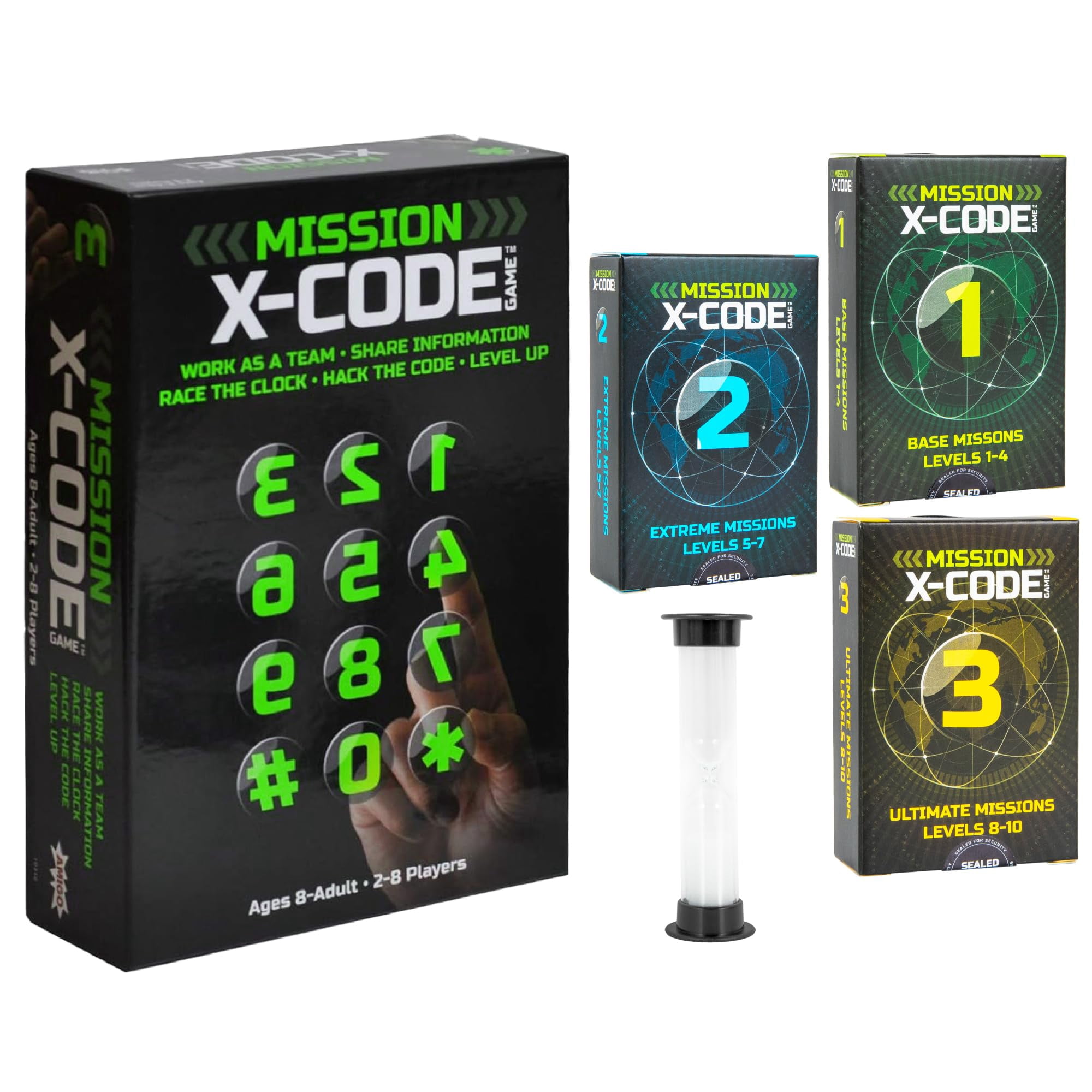 Juego De Mesa Amigo X-code Estrategia Cooperativa 2-8 Jugadores