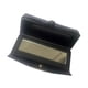 thumbnail image 3 of Estuche para lápices labiales de cuero, caja de almacenamiento con espejo para monedero negro, 3 of 3