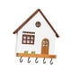 thumbnail image 1 of Llavero De Madera Con 5 Ganchos, Resistente, Para Entrada, Interior Y Pasillo, Color Negro, 1 of 5