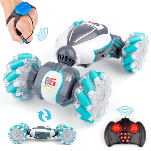 Control remoto RC Stunt Car PREPOP con sensor de gestos de 2,4 GHz
