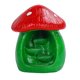 thumbnail image 4 of Soporte De Incienso De Setas Porches Quemador De Incienso De Reflujo Para Decoración Rojo Verde, 4 of 5