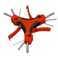 Magideal - Llave Hexagonal, Llave Allen, Herramienta De Reparación De Bicicletas Para Motocicletas Domésticas, Llave Dinamométrica, Herramientas Manuales, Llave Rojo
