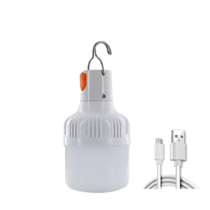 Oem - Ampolleta Led Recargable Usb – Alta Potencia Para Camping, Pesca Y Emergencias