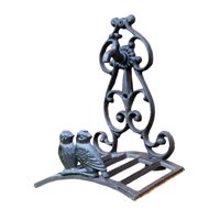 Magideal - Soporte De Manguera De Jardín, Soporte De Manguera De Patrón Vintage, Fácil De Instalar, Soporte De Soporte Ordenado Soporte De Tubo De Suspensión De Estilo A