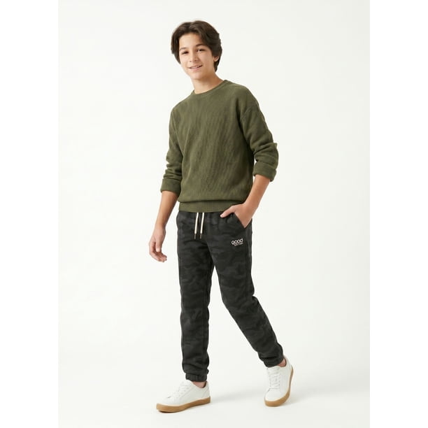 Pantalon De Buzo Jogger Camuflado Militar Para Ni o