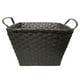 thumbnail image 2 of Cesta negra para almacenamiento, 2 of 3